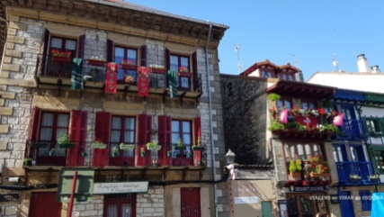 Hondarribia: arquitectura e decoração típicas do País Basco